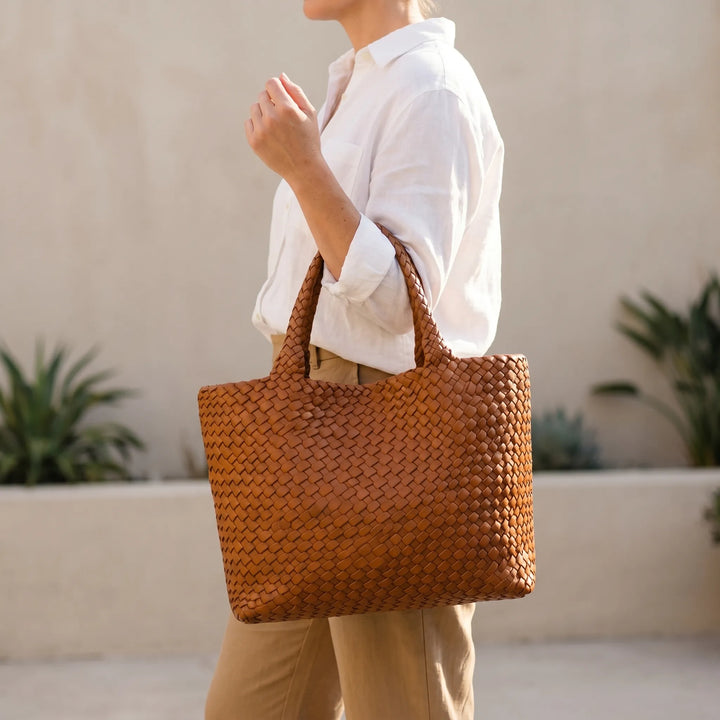 Borsa Tote Intrecciata