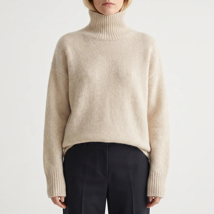 Dolcevita Oversize A Maglia Morbida