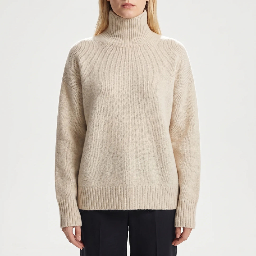 Dolcevita Oversize A Maglia Morbida