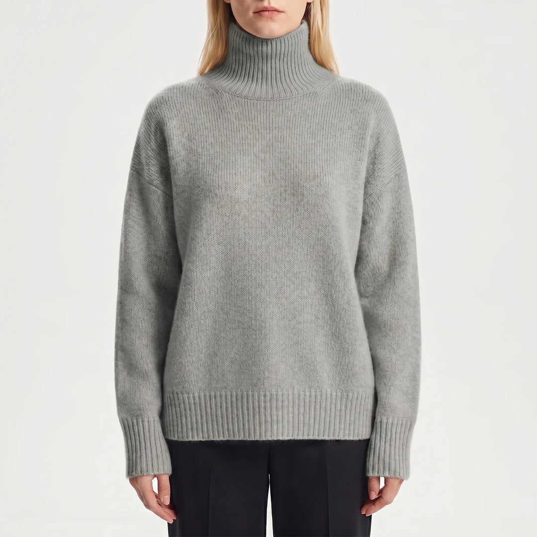 Dolcevita Oversize A Maglia Morbida