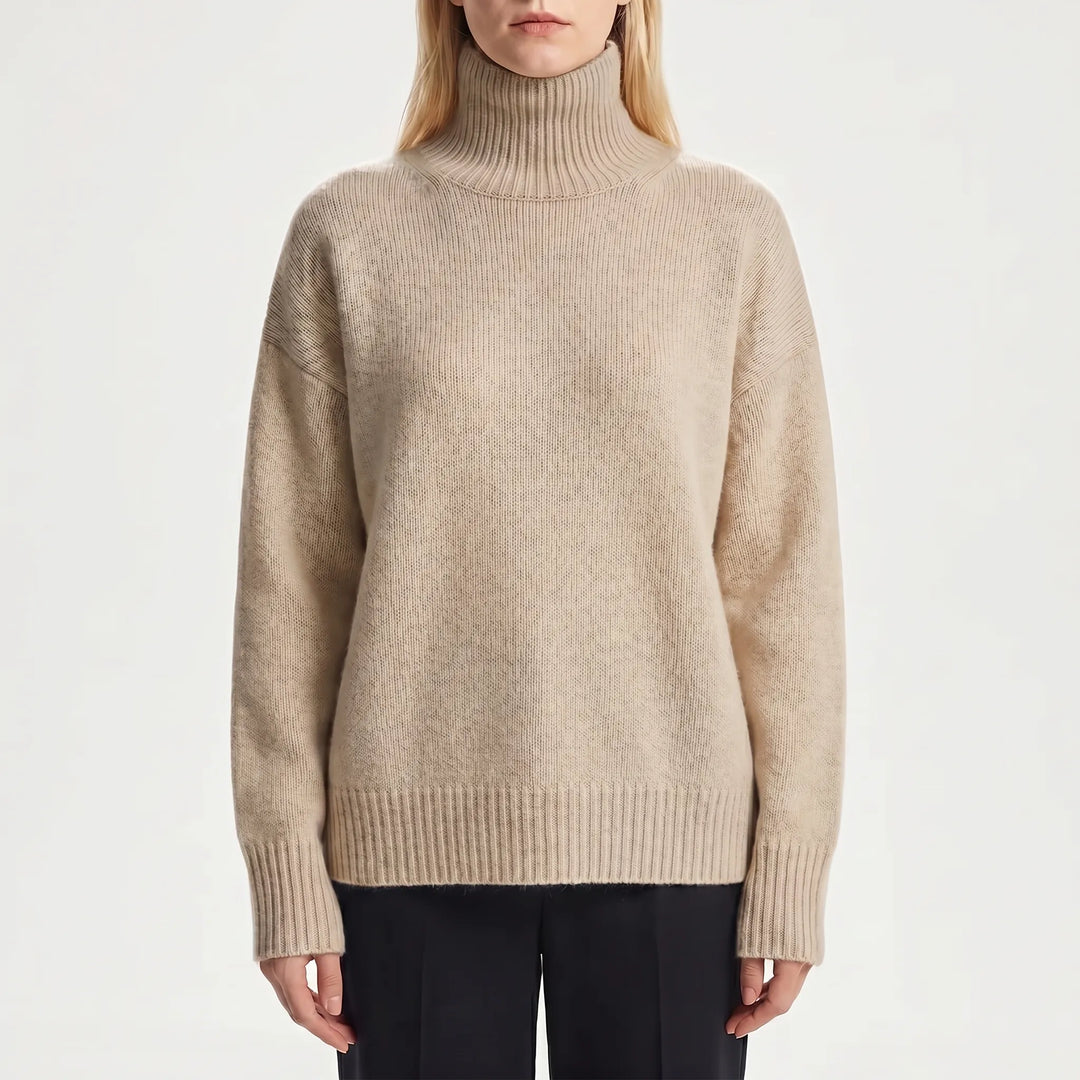 Dolcevita Oversize A Maglia Morbida