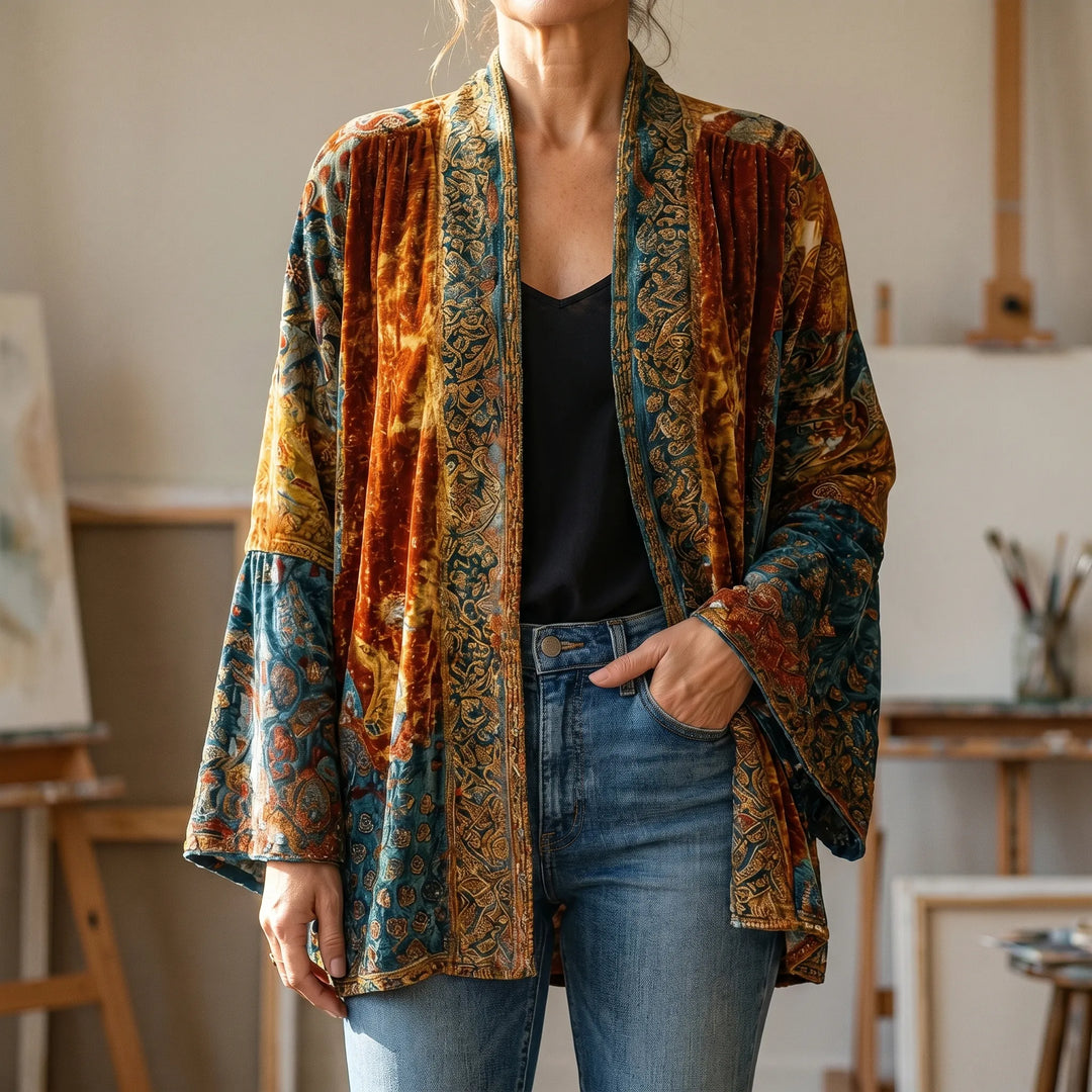 Kymora - Giacca A Kimono Dal Taglio Aperto