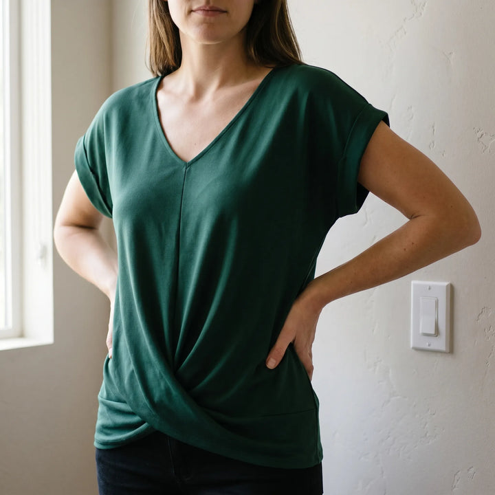 Maglia Da Donna Con Scollo A V