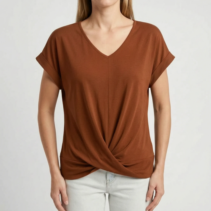Maglia Da Donna Con Scollo A V
