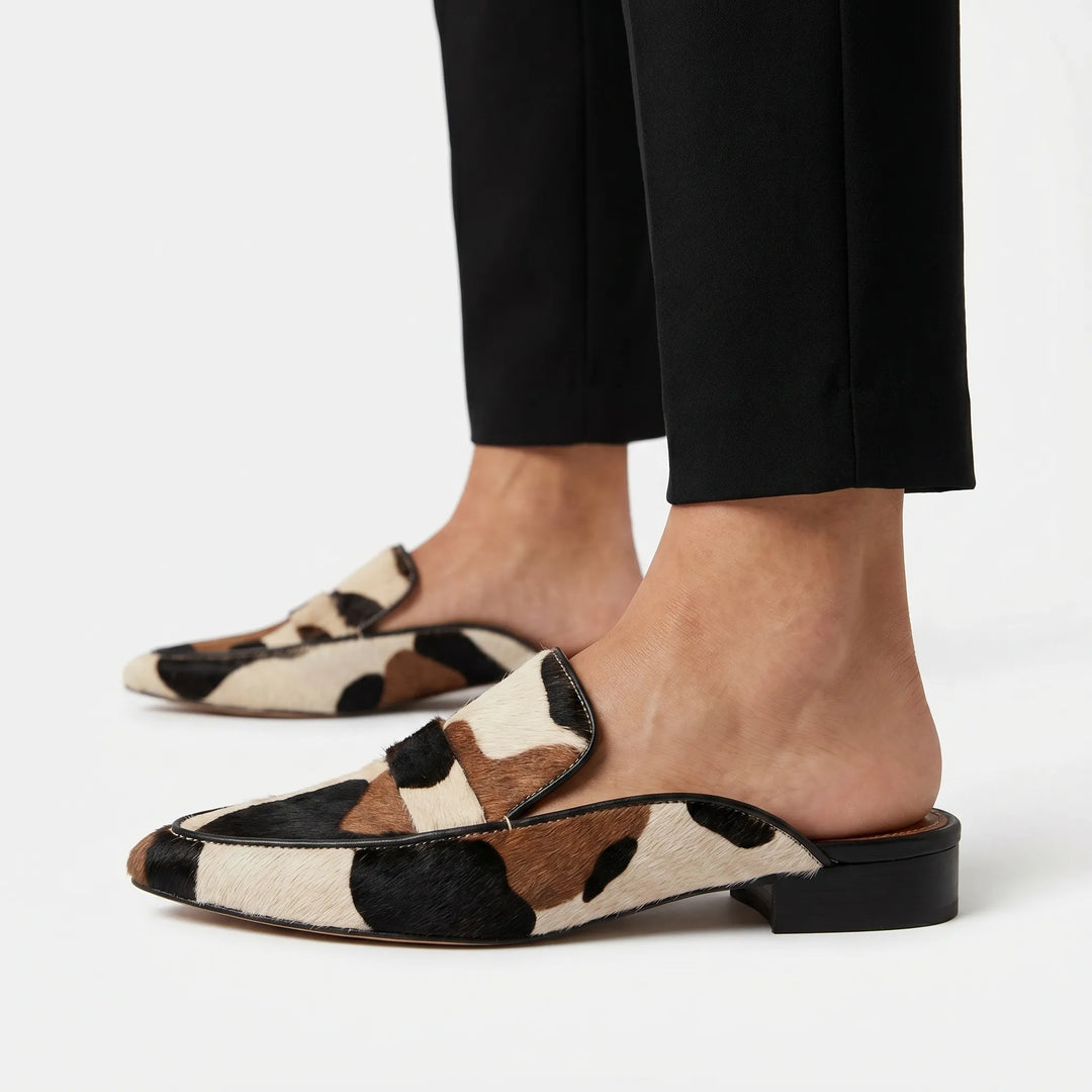 Sabot Con Stampa Animalier