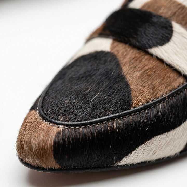 Sabot Con Stampa Animalier