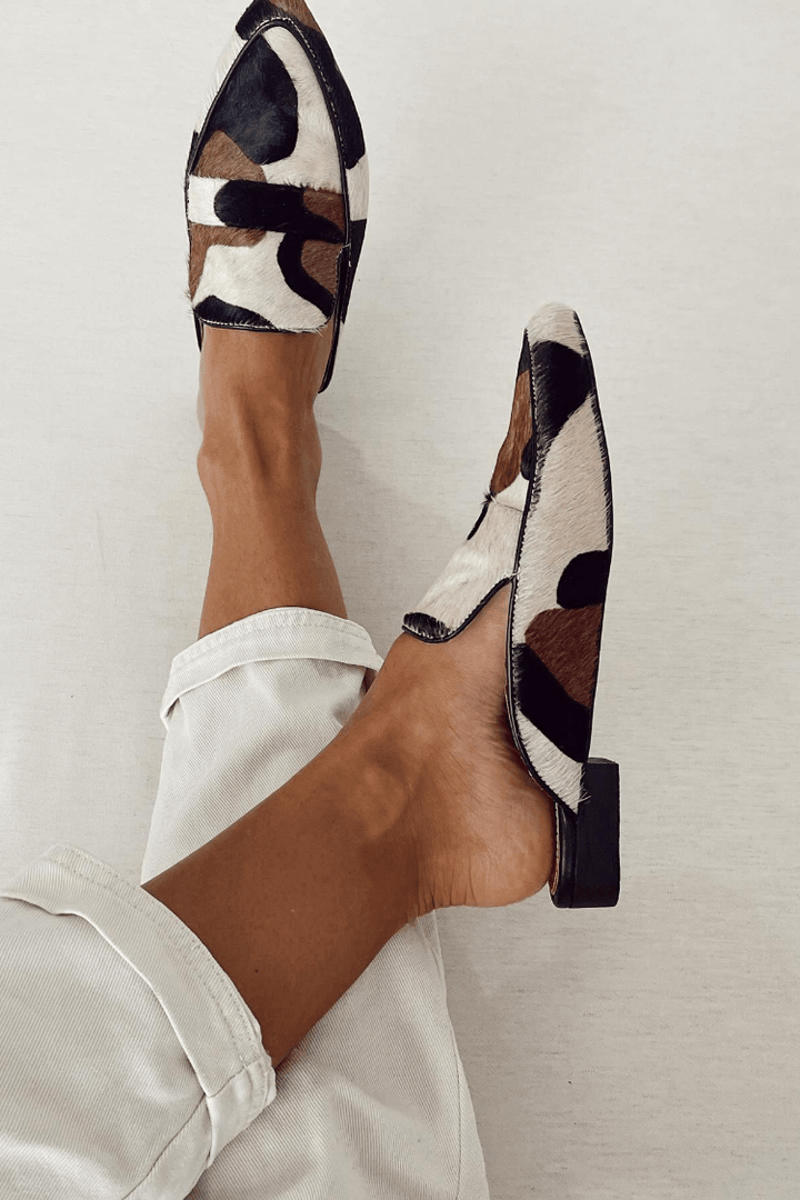 Sabot Con Stampa Animalier