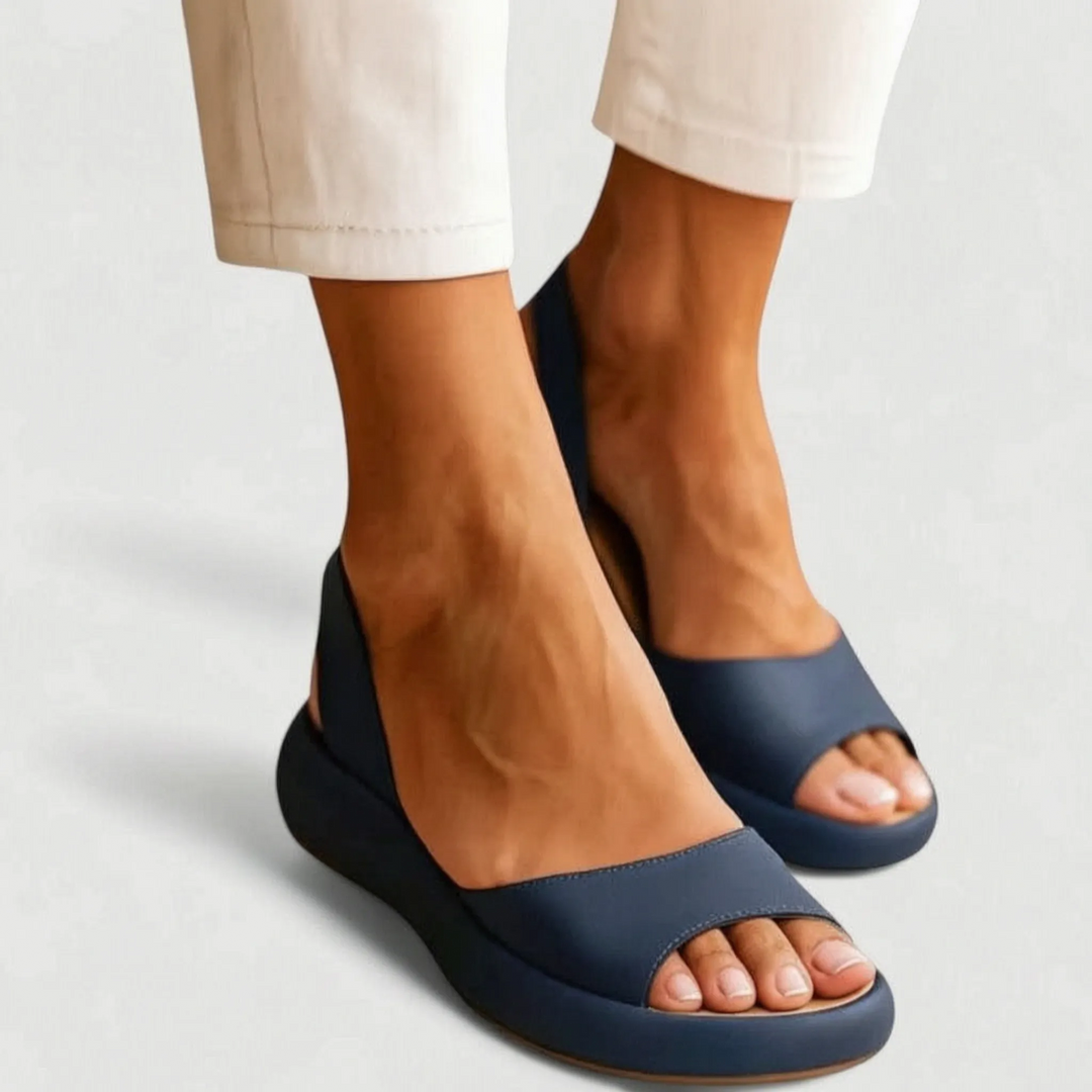 Sandali Estivi Con Plateau