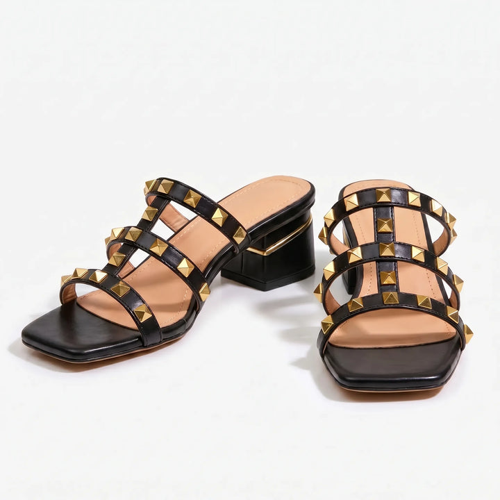 Sandali Mule Aperti Dietro
