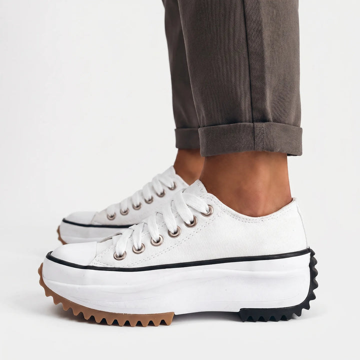 Sneakers Con Suola Spessa