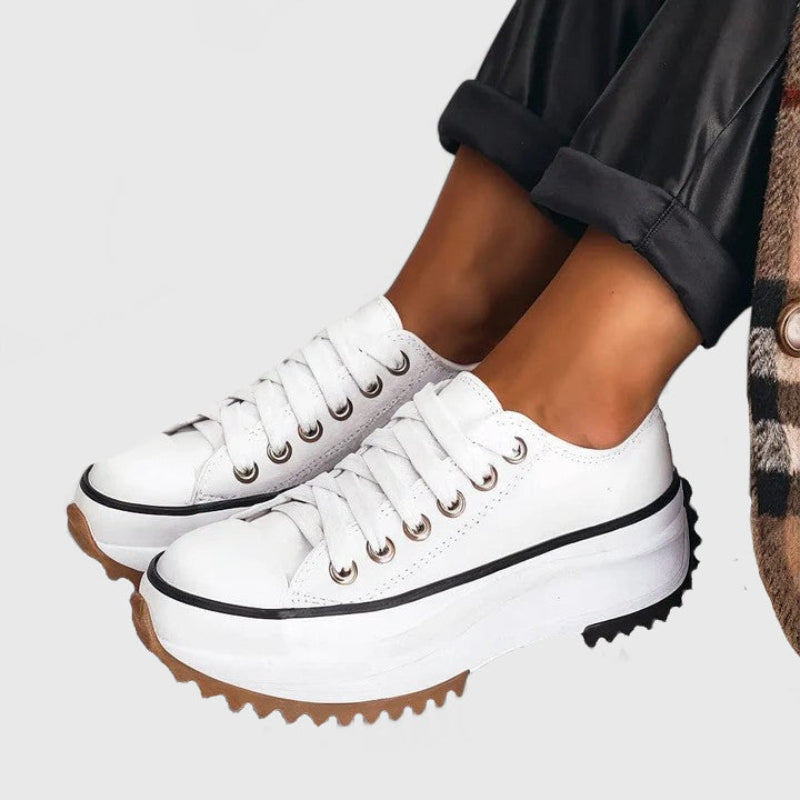 Sneakers Con Suola Spessa