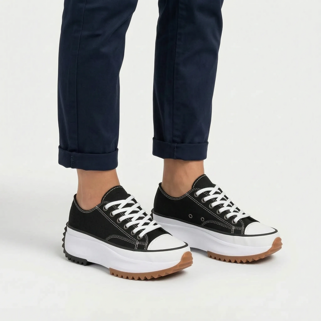 Sneakers Con Suola Spessa