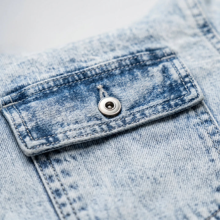 Vestito Corto A Camicia