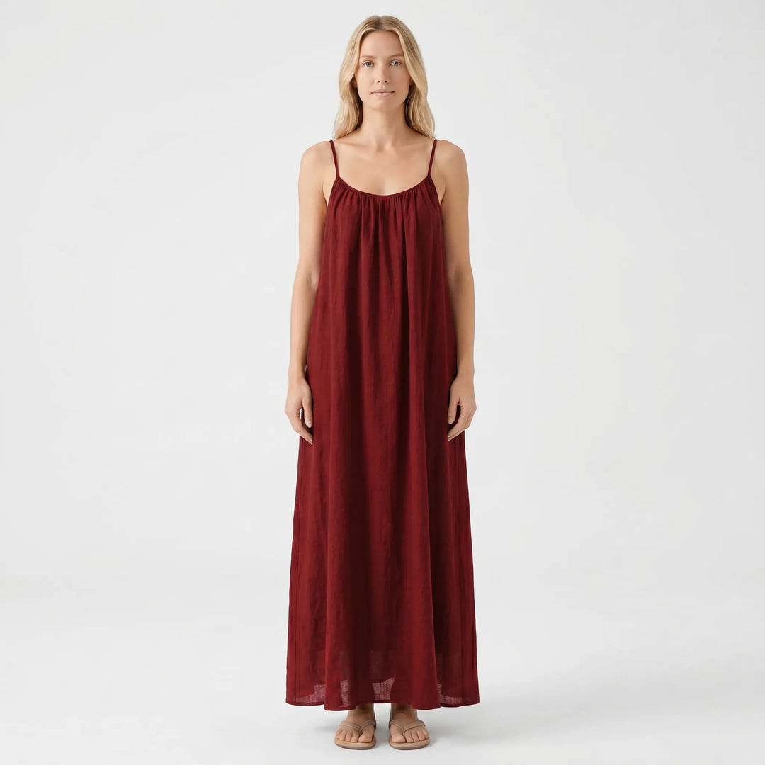 Vestito Lungo Con Schiena Scoperta
