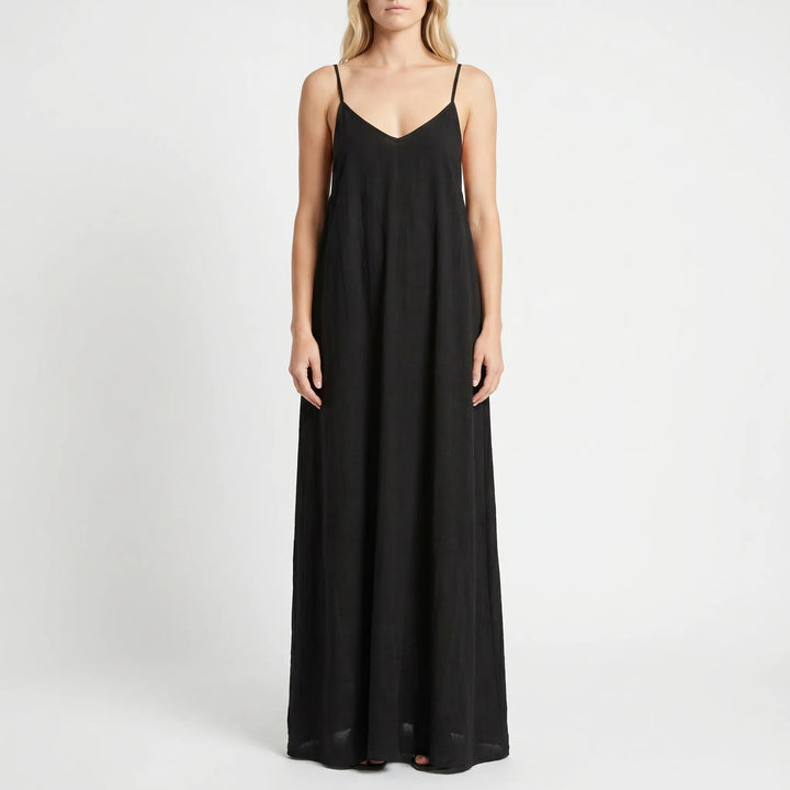 Vestito Lungo Con Schiena Scoperta
