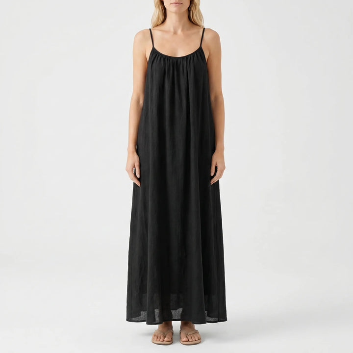 Vestito Lungo Con Schiena Scoperta