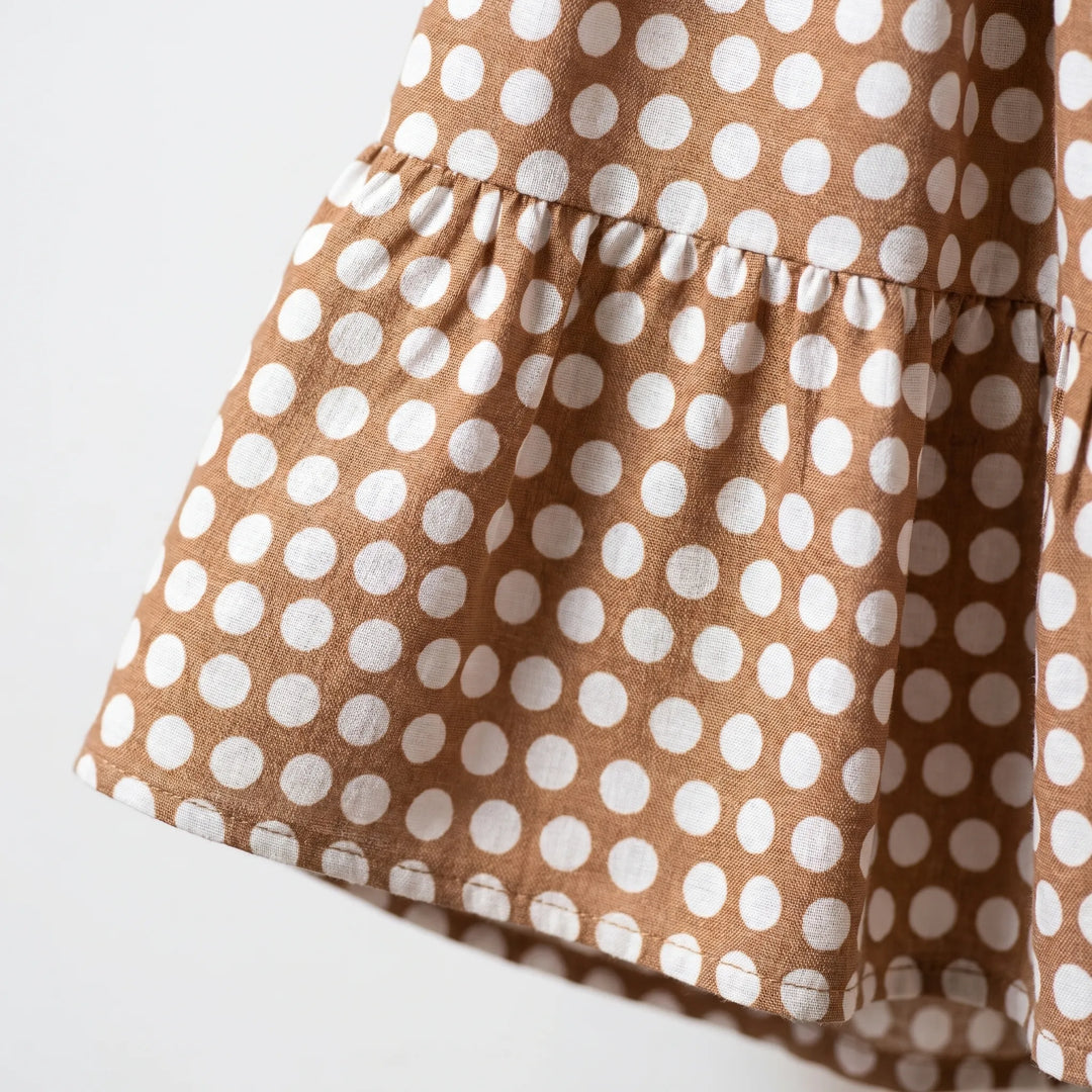Vestito Midi A Pois