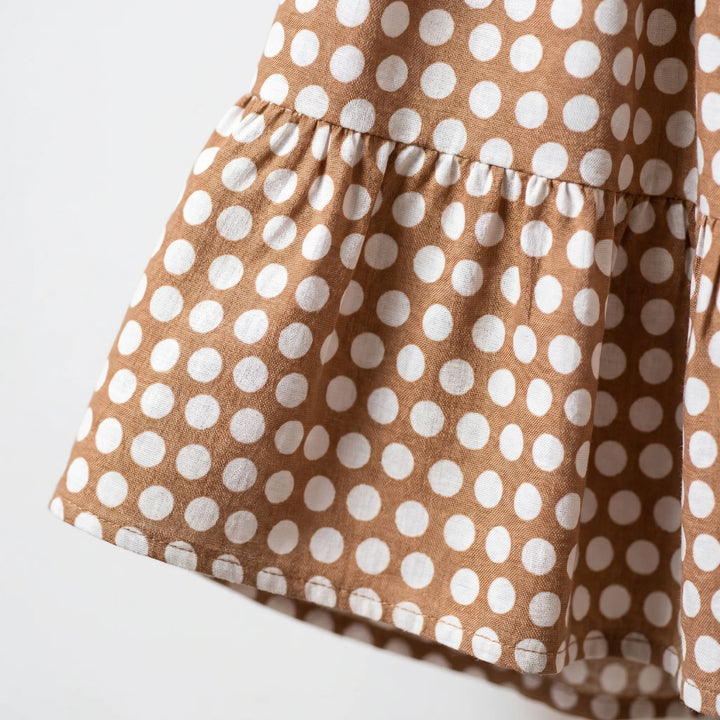 Vestito Midi A Pois
